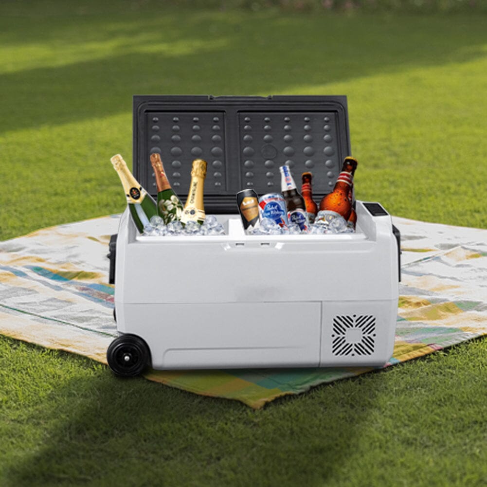 36L Portable Car Compressor Refrigerator for Camping Road Trip Living and Home 