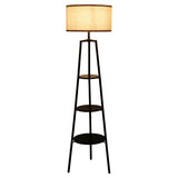 3 Circular Shelves Floor Standing Lamp With The Foot Switch Floor Lamps Living and Home 