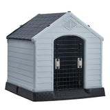 Outdoor Waterproof Dog House with Air Vents and Door Dog Houses Living and Home 