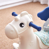 2-in-1 Kids Plastic Rocking Horse Living and Home 
