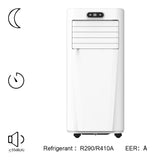 9000BTU Portable Air Conditioner with Remote Control Air Conditioner Living and Home 