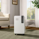 WiFi 16L LED Screen Display Dehumidifier with Wheels Dehumidifiers Living and Home 