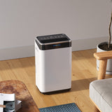 WiFi 20L White Dehumidifier with Wheels Timer function