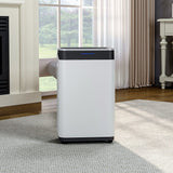 WiFi 20L White Dehumidifier with Wheels Timer function Dehumidifiers Living and Home 