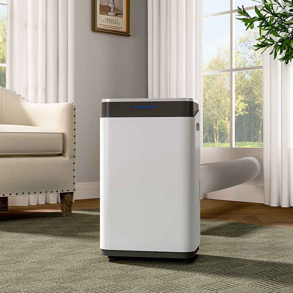 WiFi 20L White Dehumidifier with Wheels Timer function Dehumidifiers Living and Home 