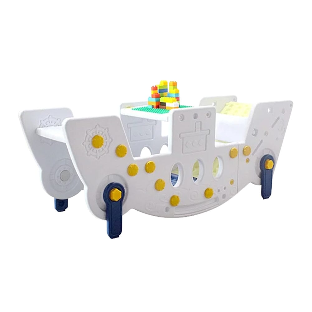 Multi in One Seesaw Slide Desk for Kids Living and Home 