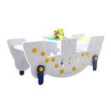Multi in One Seesaw Slide Desk for Kids Living and Home 