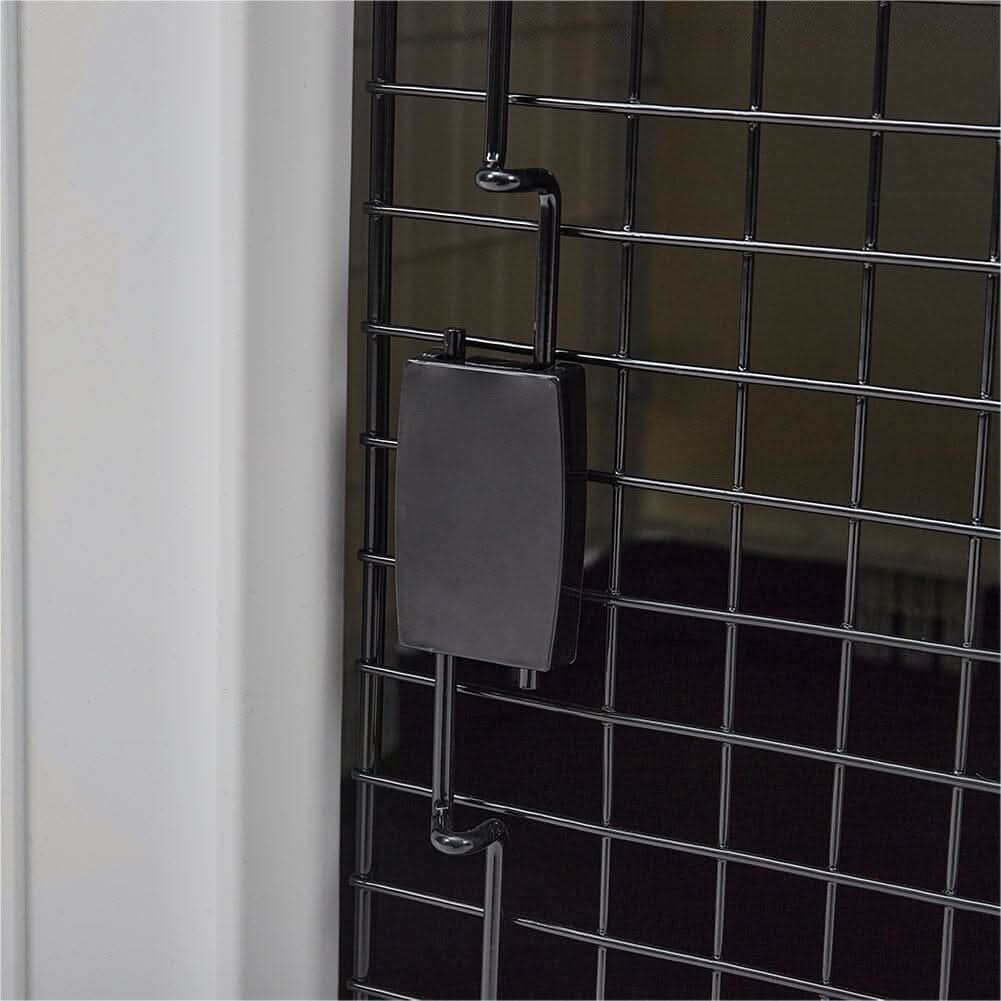 View of Waterproof Plastic Dog House Pet Kennel with Door – Living and Home