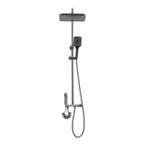 3ft H Thermostatic Shower Set with High-Pressure Spray Gun Shower Systems Living and Home 