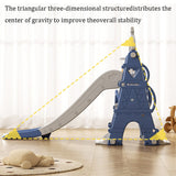 Toddler Kids 3-in-1 Plastic Climber and Swing Set Living and Home 