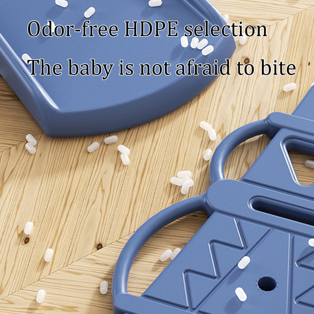 Toddler Kids 3-in-1 Plastic Climber and Swing Set Living and Home 