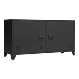 119cm W Metal File Cabinet with Shelves for Home and Office Cabinets Living and Home 