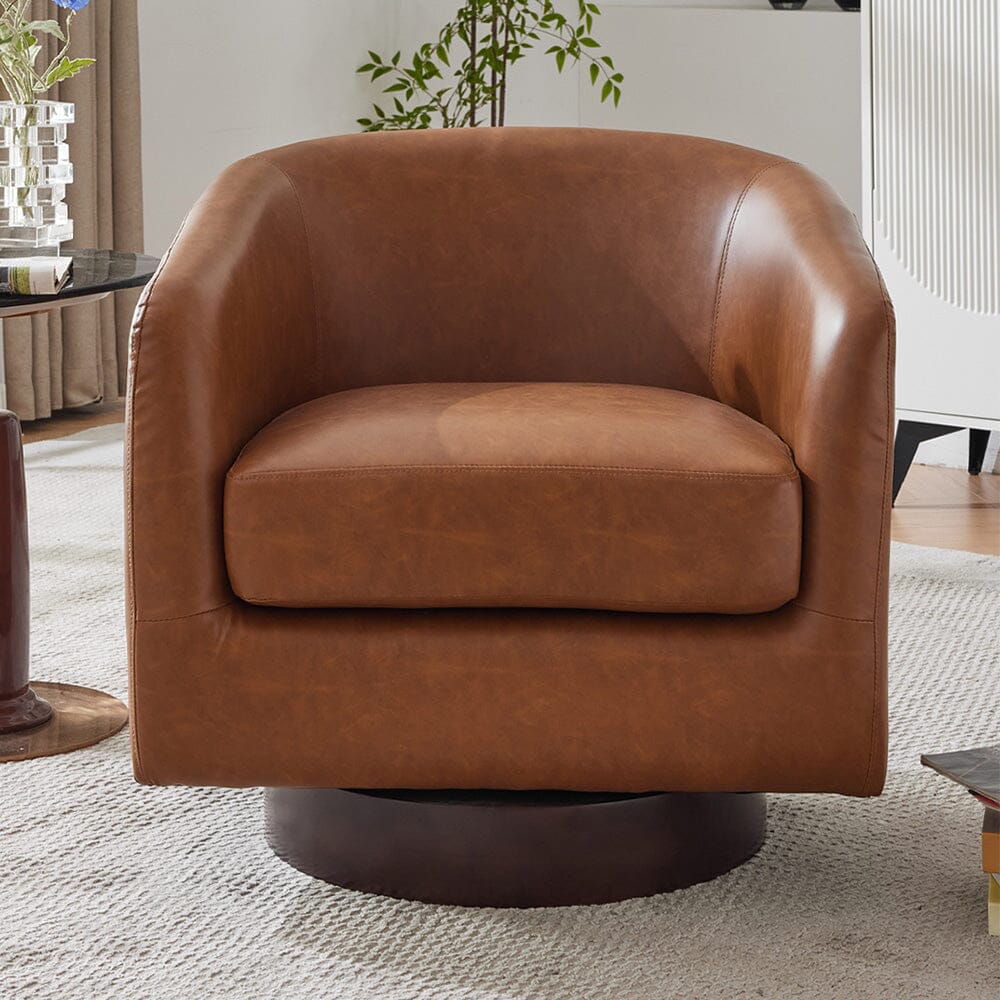 Upholstered Swivel Accent Chair Collection Living and Home 