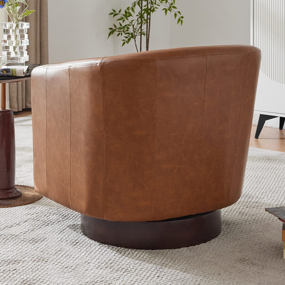 Upholstered Swivel Accent Chair Collection Living and Home 