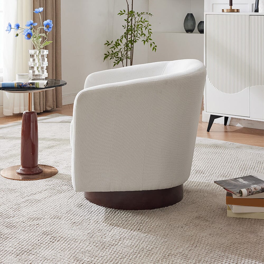 Upholstered Swivel Accent Chair Collection Living and Home 