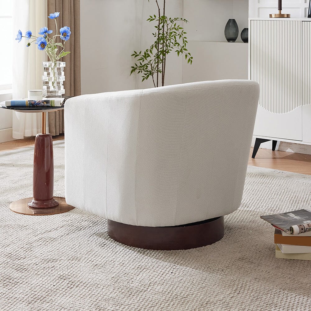 Upholstered Swivel Accent Chair Collection Living and Home 