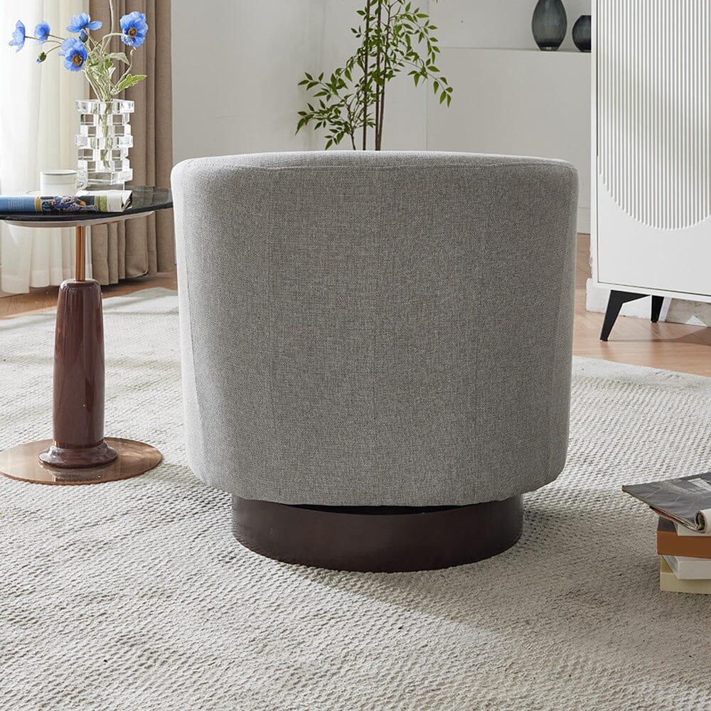 Upholstered Swivel Accent Chair Collection Living and Home 