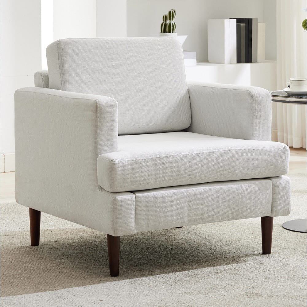 Upholstered Accent Chair (Model 04) With Detachable Pillows & Reinforced Frame Living and Home 