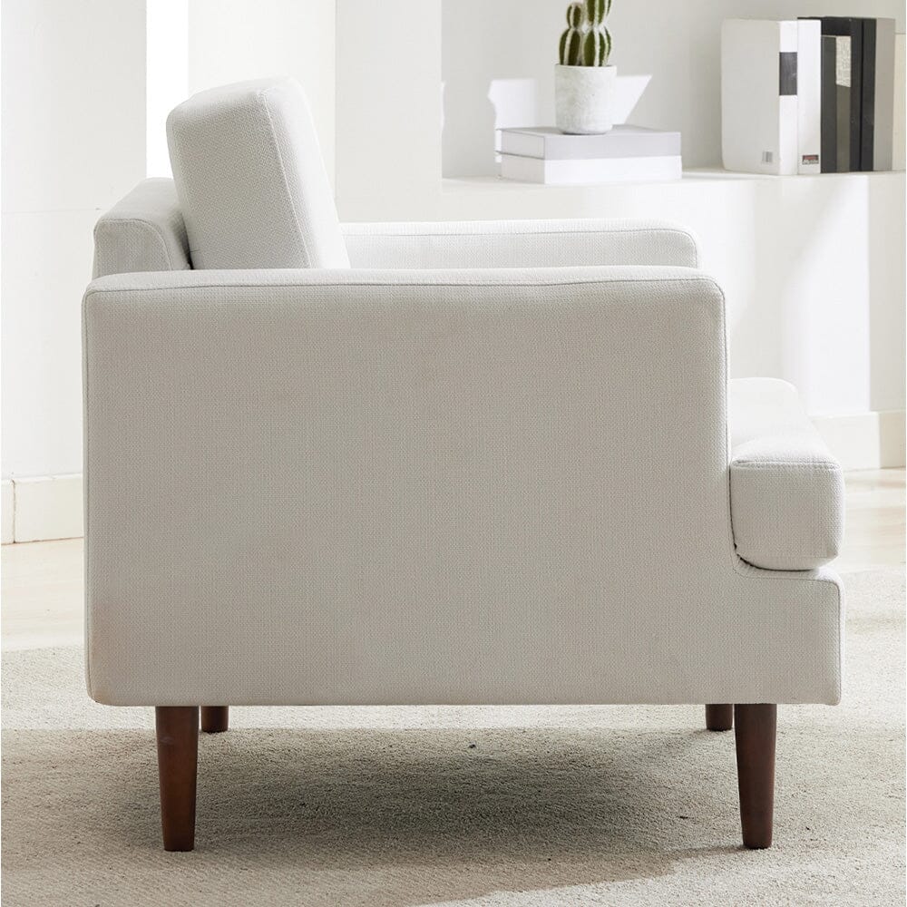 Upholstered Accent Chair (Model 04) With Detachable Pillows & Reinforced Frame Living and Home 
