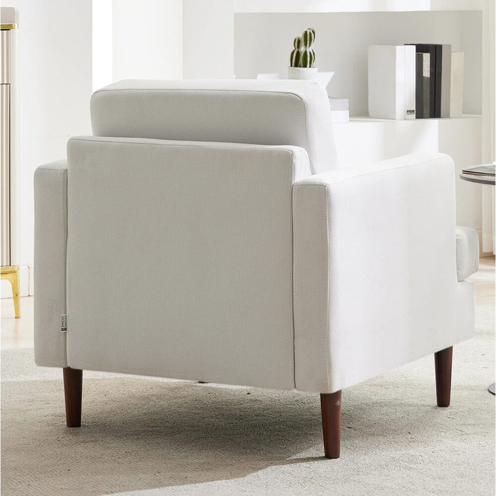 Upholstered Accent Chair (Model 04) With Detachable Pillows & Reinforced Frame Living and Home 