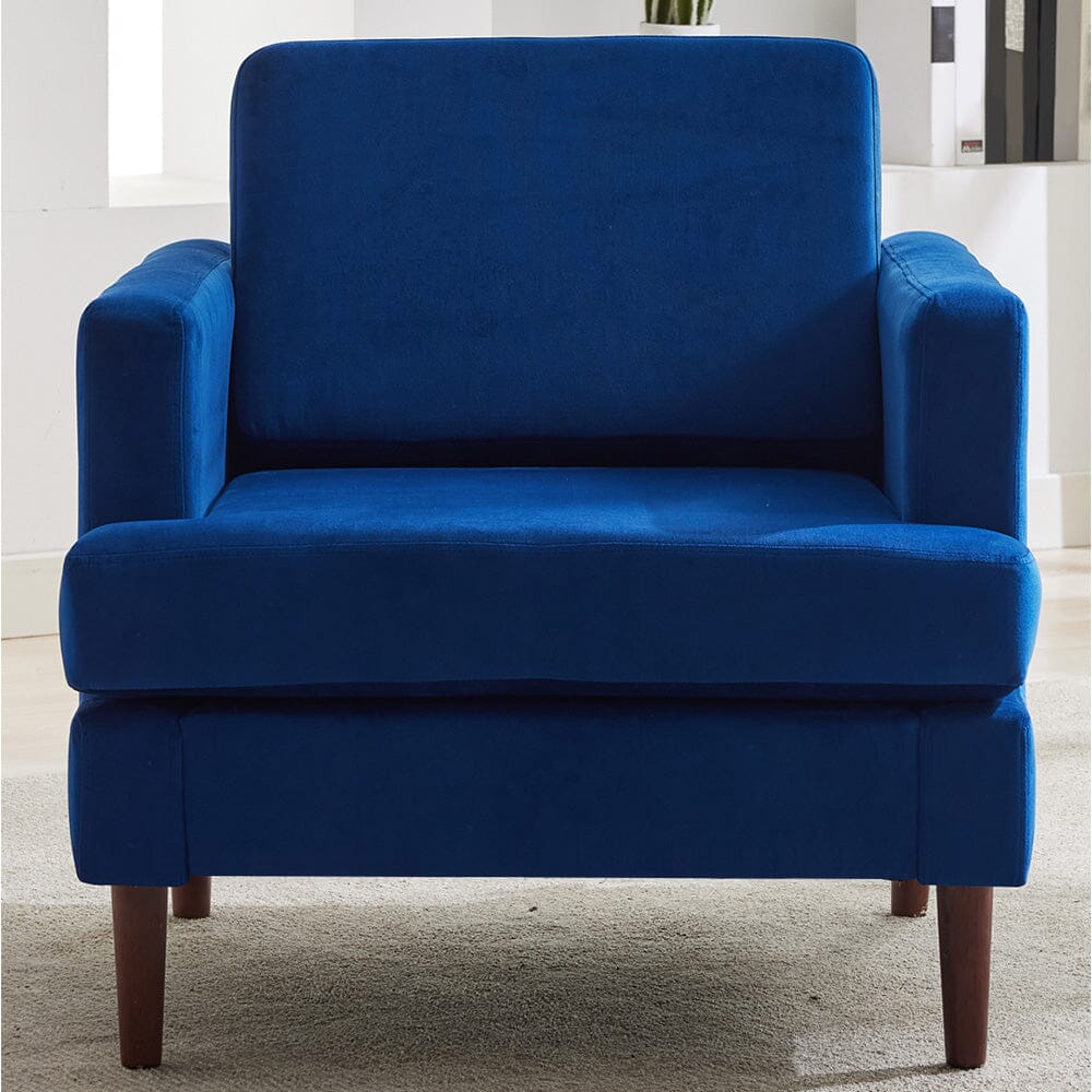 Upholstered Accent Chair (Model 04) With Detachable Pillows & Reinforced Frame Living and Home 