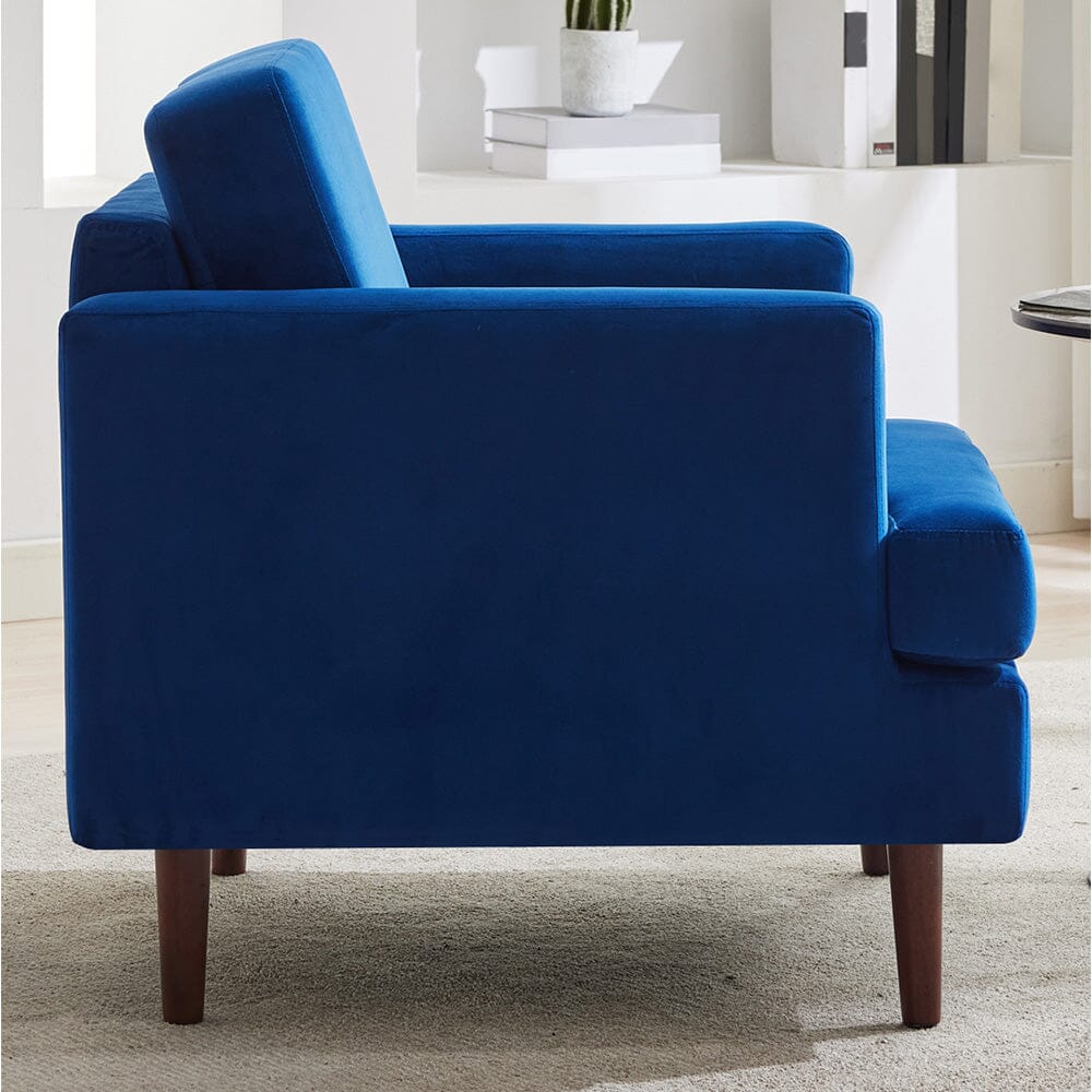 Upholstered Accent Chair (Model 04) With Detachable Pillows & Reinforced Frame Living and Home 