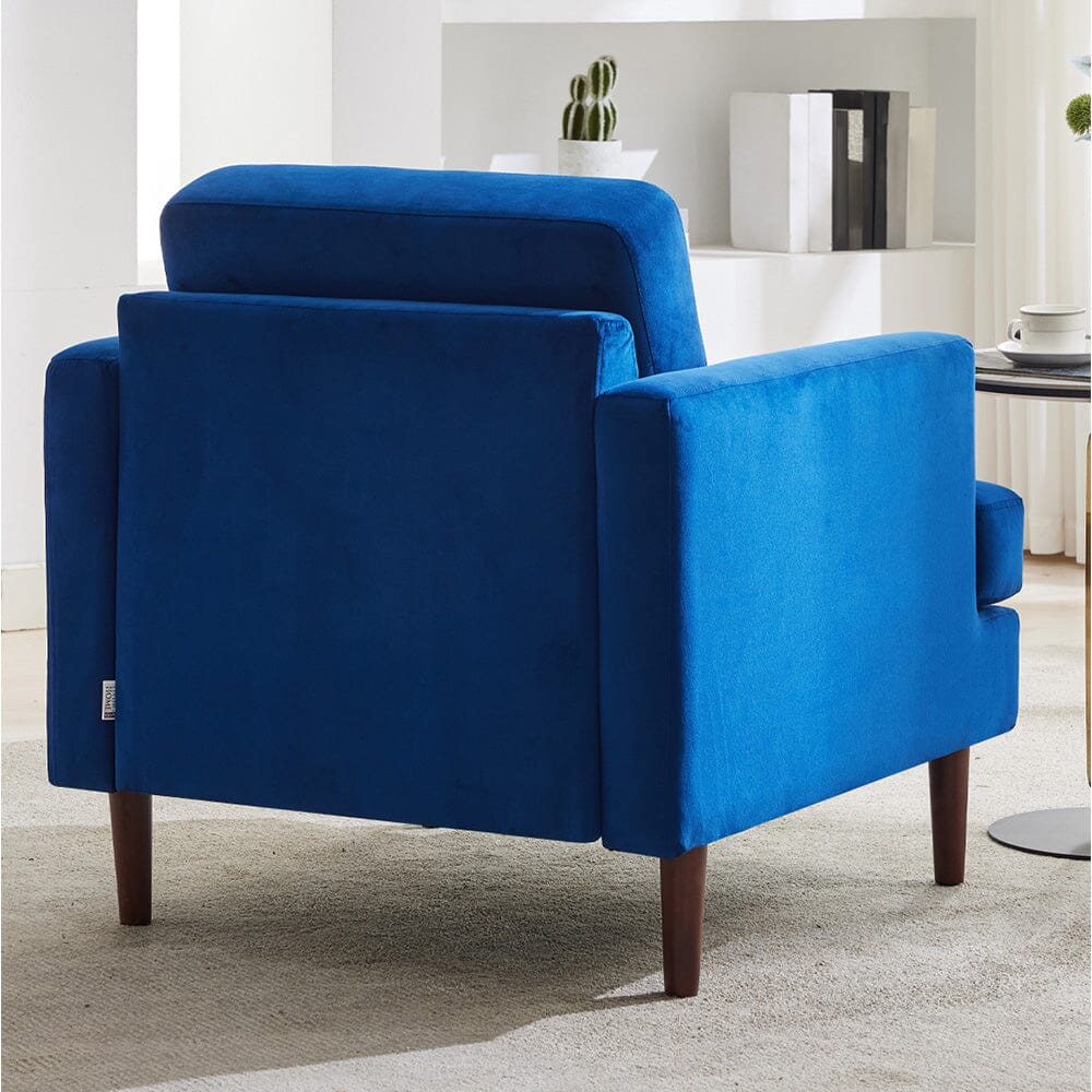 Upholstered Accent Chair (Model 04) With Detachable Pillows & Reinforced Frame Living and Home 