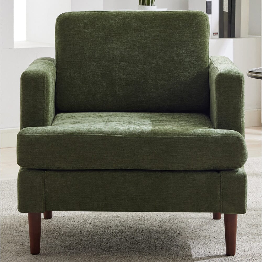 Upholstered Accent Chair (Model 04) With Detachable Pillows & Reinforced Frame Living and Home 