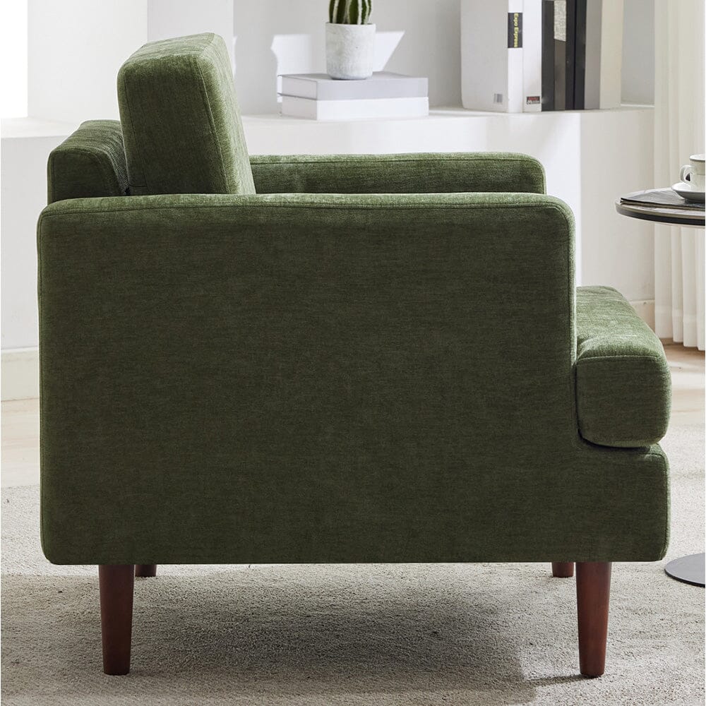 Upholstered Accent Chair (Model 04) With Detachable Pillows & Reinforced Frame Living and Home 