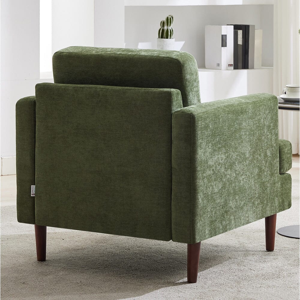 Upholstered Accent Chair (Model 04) With Detachable Pillows & Reinforced Frame Living and Home 