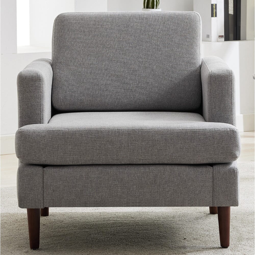 Upholstered Accent Chair (Model 04) With Detachable Pillows & Reinforced Frame Living and Home 