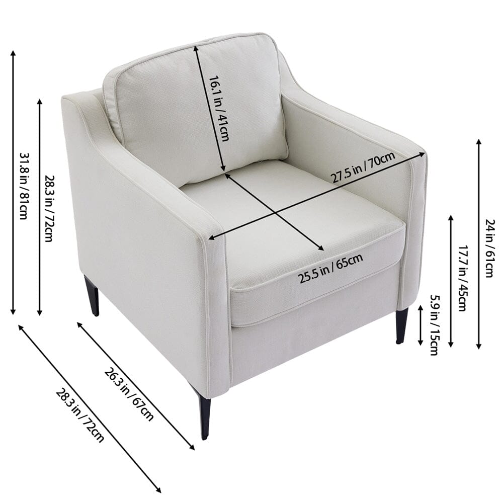Single Sofa Armchair Living and Home 