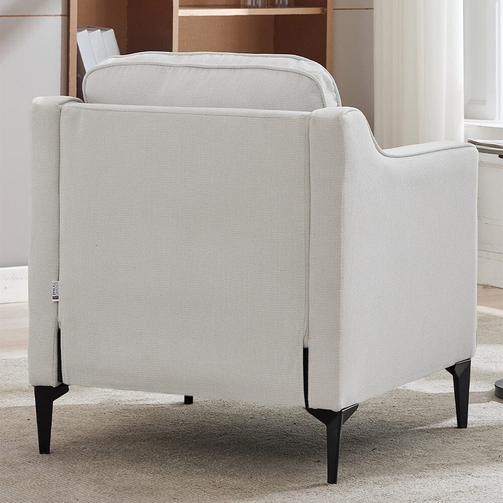 Upholstered Accent Chair (Model 05) With Detachable Pillows & Reinforced Frame Living and Home 