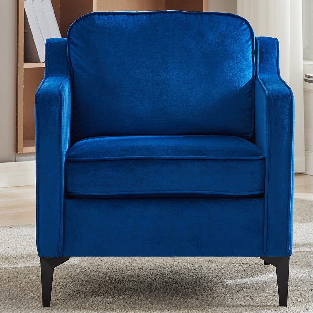 Upholstered Accent Chair (Model 05) With Detachable Pillows & Reinforced Frame Living and Home 