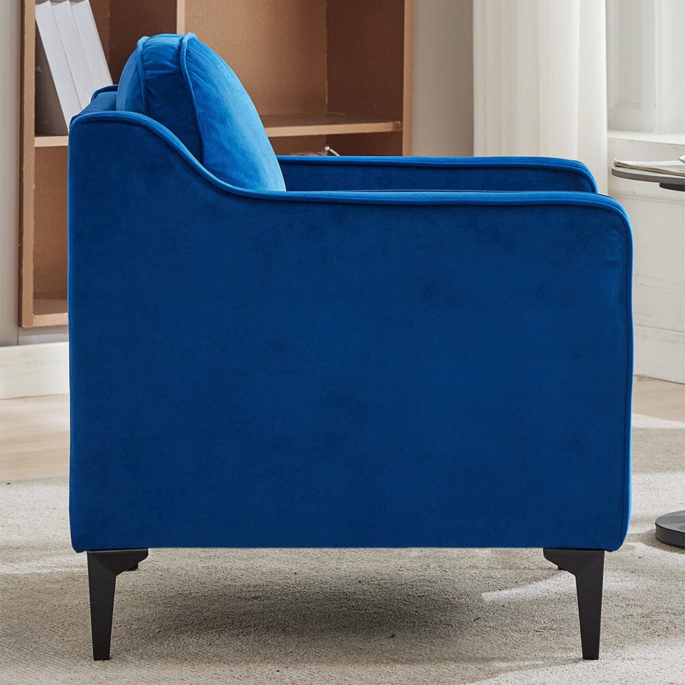 Upholstered Accent Chair (Model 05) With Detachable Pillows & Reinforced Frame Living and Home 