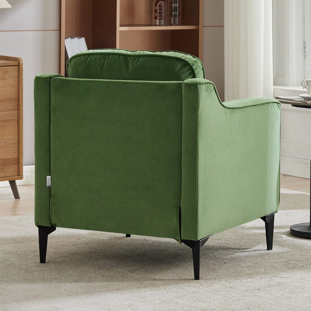 Upholstered Accent Chair (Model 05) With Detachable Pillows & Reinforced Frame Living and Home 