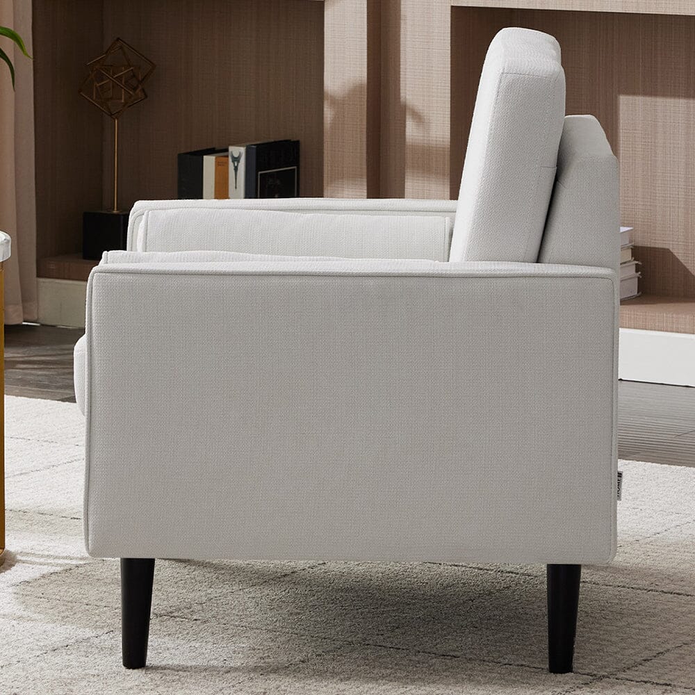Upholstered Accent Chair (Model 06) With Detachable Pillows & Reinforced Frame Living and Home 