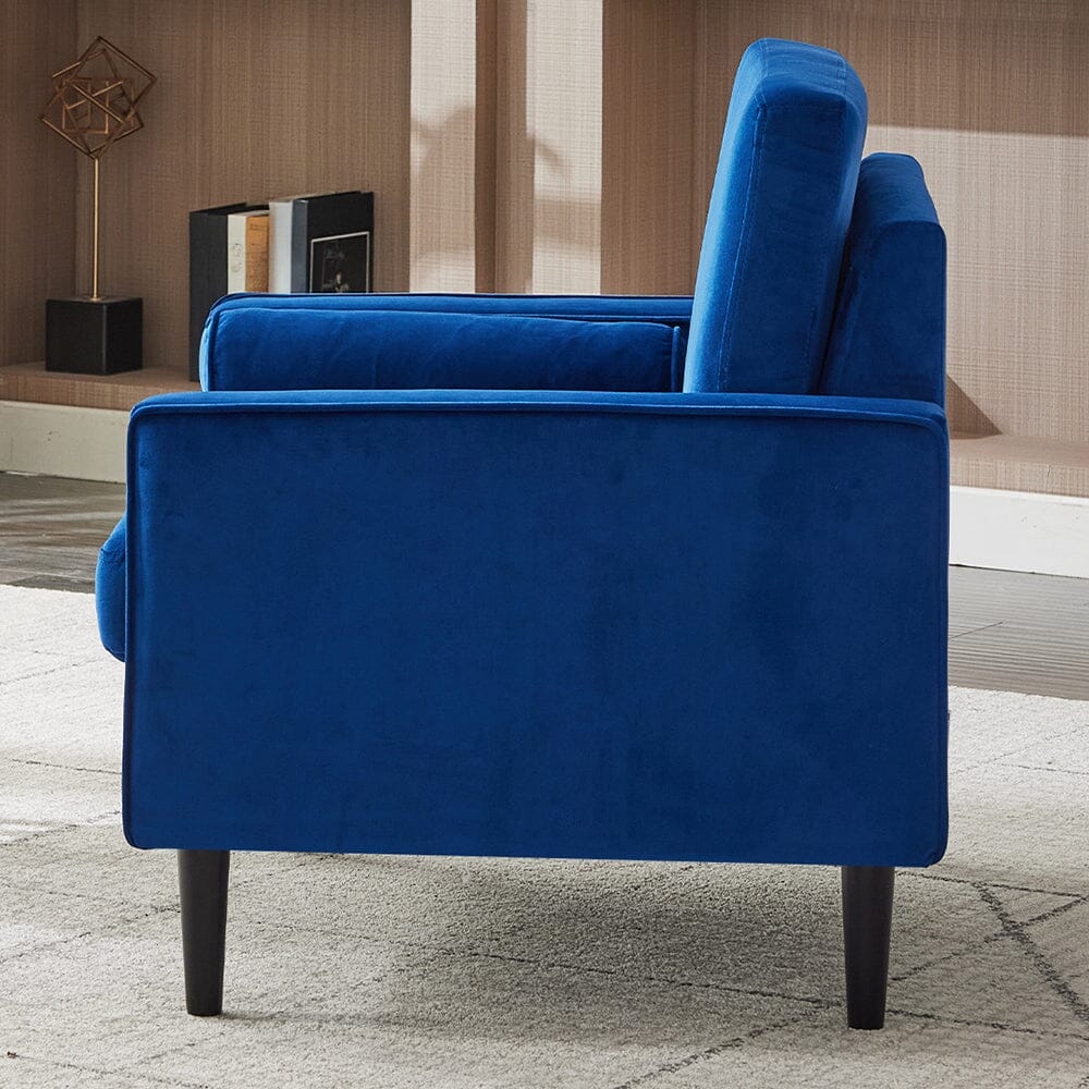 Upholstered Accent Chair (Model 06) With Detachable Pillows & Reinforced Frame Living and Home 