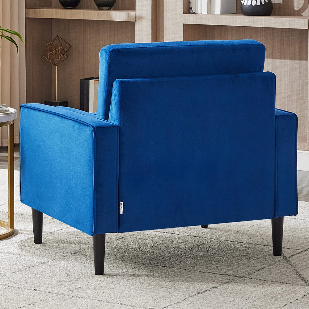 Upholstered Accent Chair (Model 06) With Detachable Pillows & Reinforced Frame Living and Home 