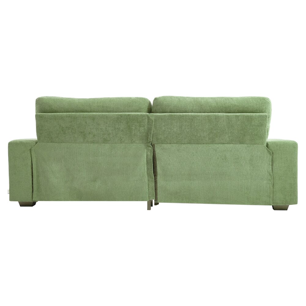 Two-Seater Sofa with Chenille Upholstery and Plush Cushioning Living and Home 