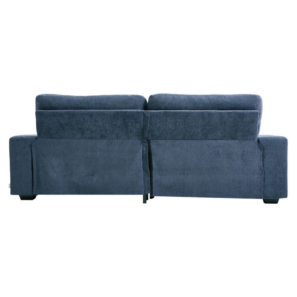 Two-Seater Sofa with Chenille Upholstery and Plush Cushioning Living and Home 