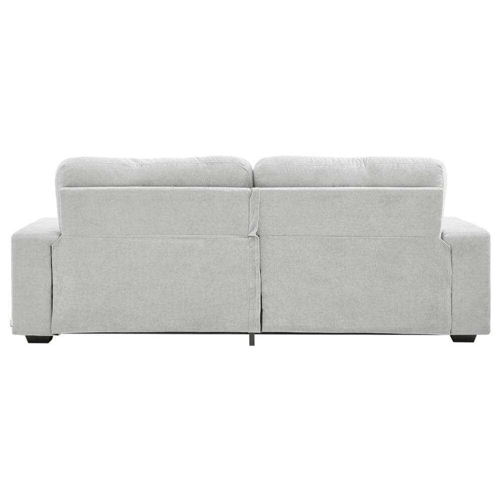 Two-Seater Sofa with Chenille Upholstery and Plush Cushioning Living and Home 