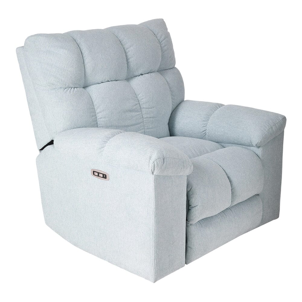 Electric Recliner Chair with Rocking & Swivel Functions and UK Plug Living and Home 