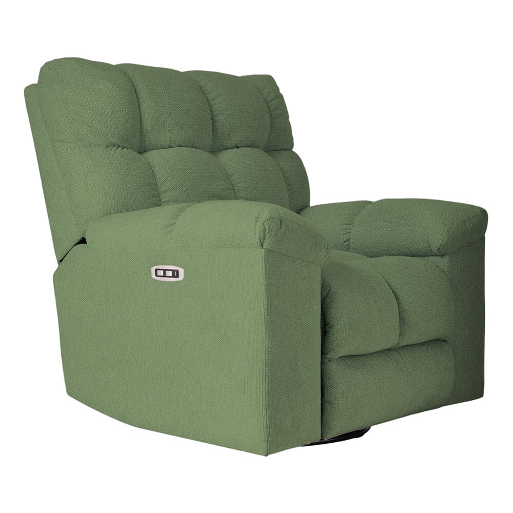 Electric Recliner Chair with Rocking & Swivel Functions and UK Plug Living and Home 