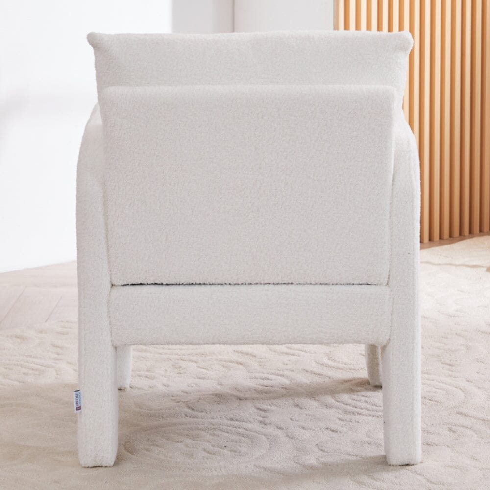 Boucle & Chenille Accent Chair Collection Living and Home 