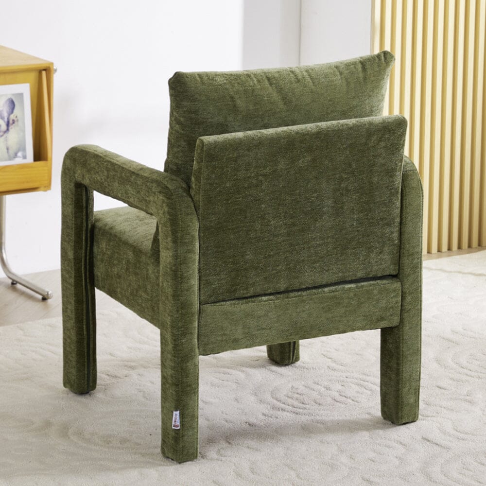 Boucle & Chenille Accent Chair Collection Living and Home 