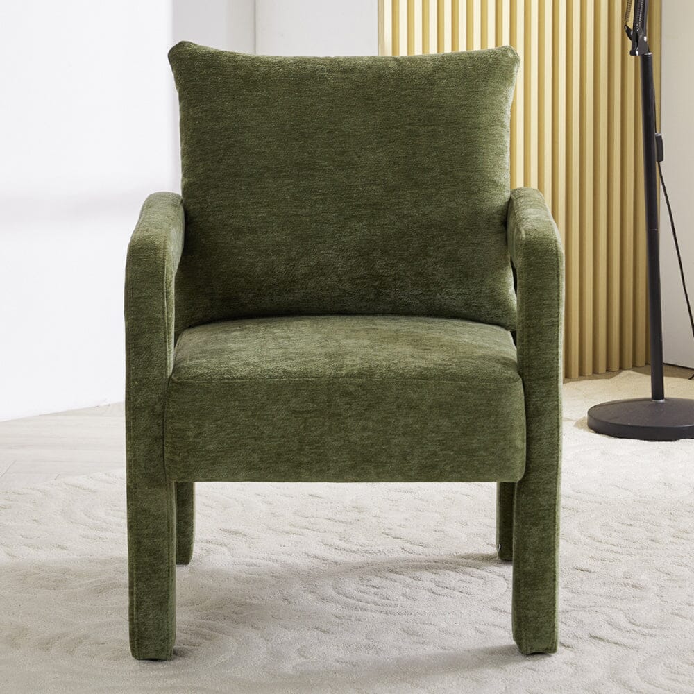Boucle & Chenille Accent Chair Collection Living and Home 