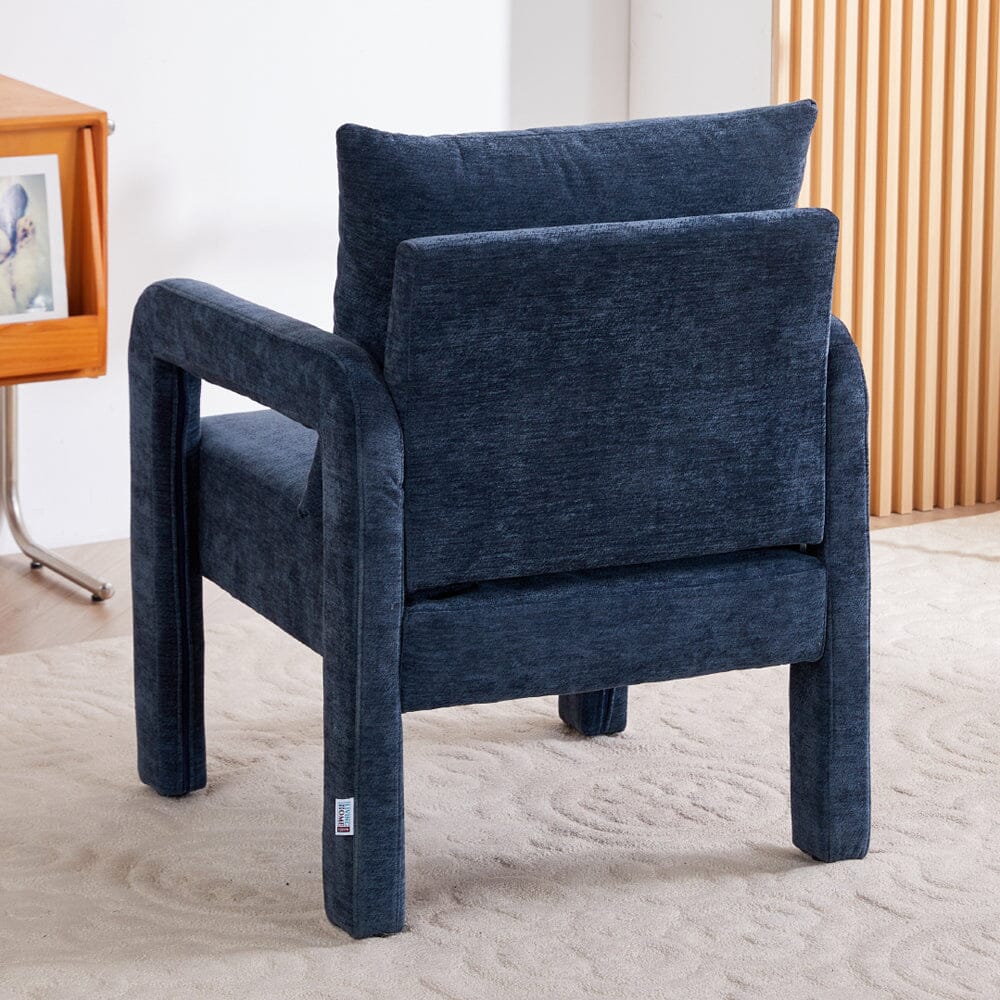 Boucle & Chenille Accent Chair Collection Living and Home 
