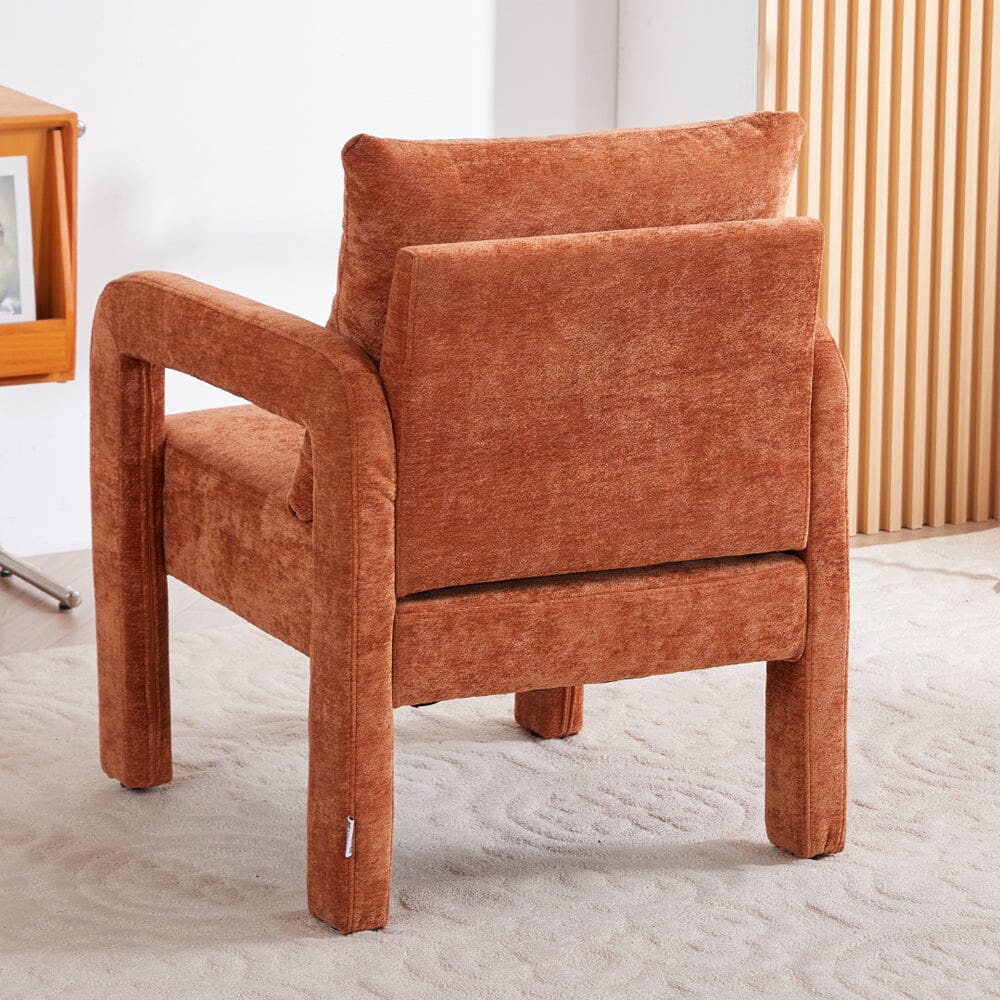 Boucle & Chenille Accent Chair Collection Living and Home 