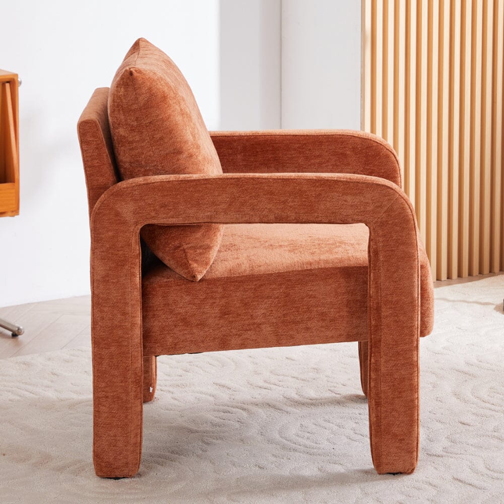 Boucle & Chenille Accent Chair Collection Living and Home 